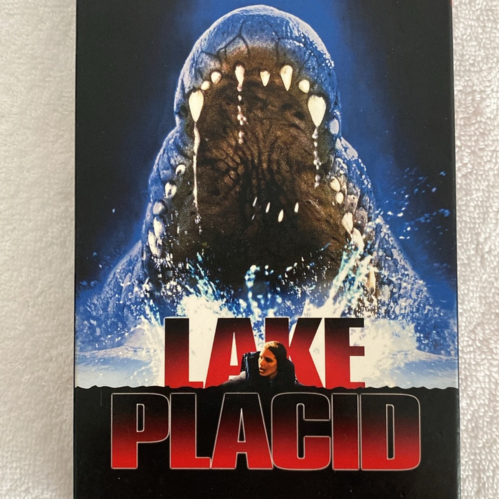 1999 Lake Placid VHS Tape 🔥 Movie Classic
